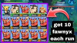 how to catch 10 fawnyx per run  guide | blazehorn | Amikinsurvival