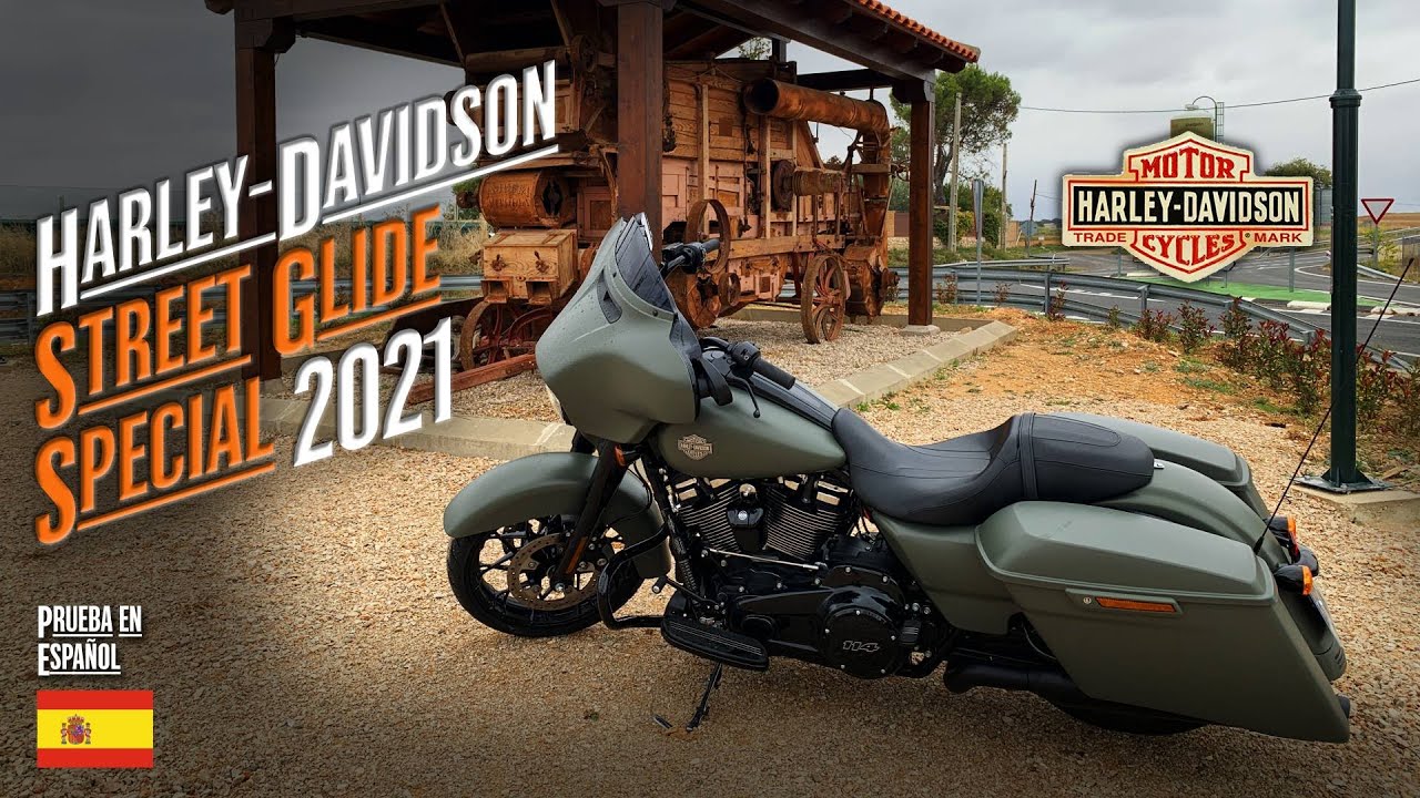 Harley Davidson STREET GLIDE 2021 - Prueba y opinión en ESPAÑOL