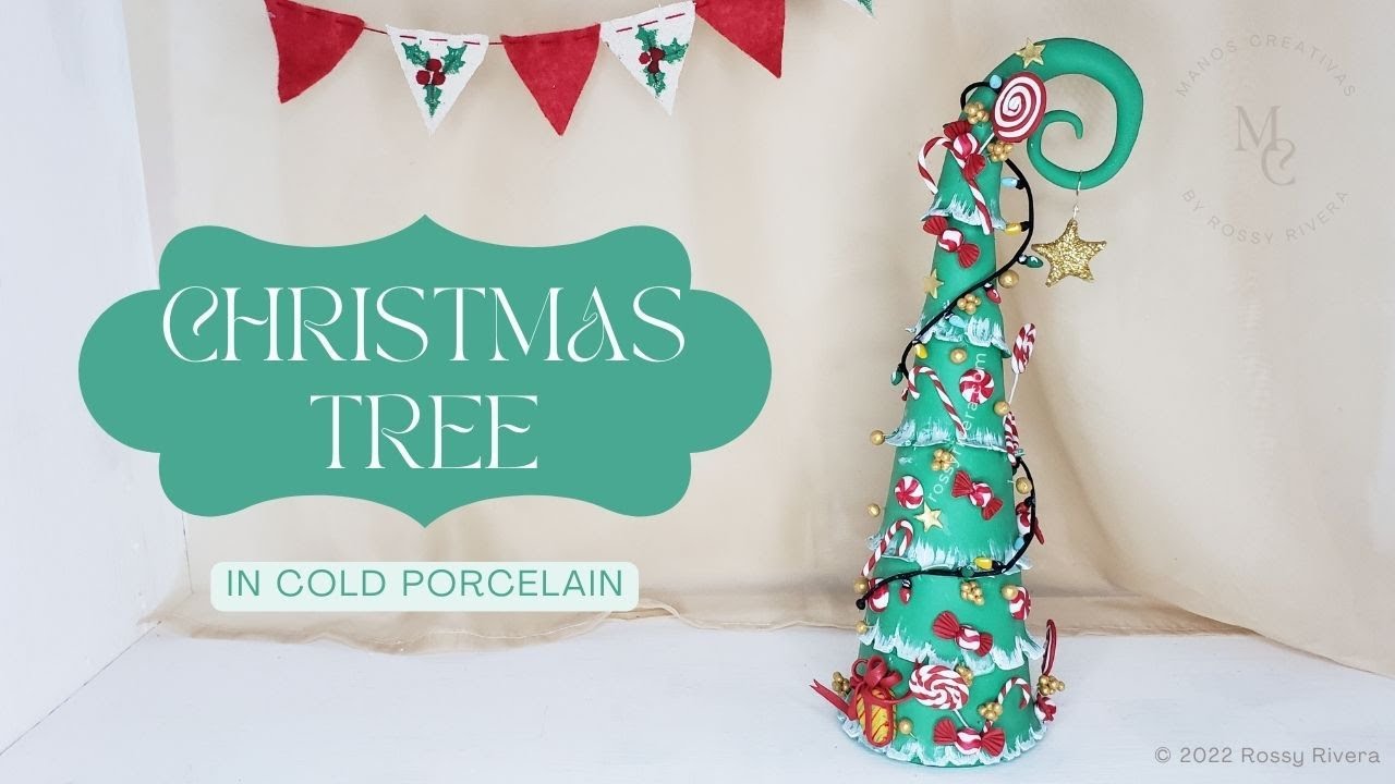 how-to-make-a-christmas-tree-in-cold-porcelain-clay-rossy-rivera