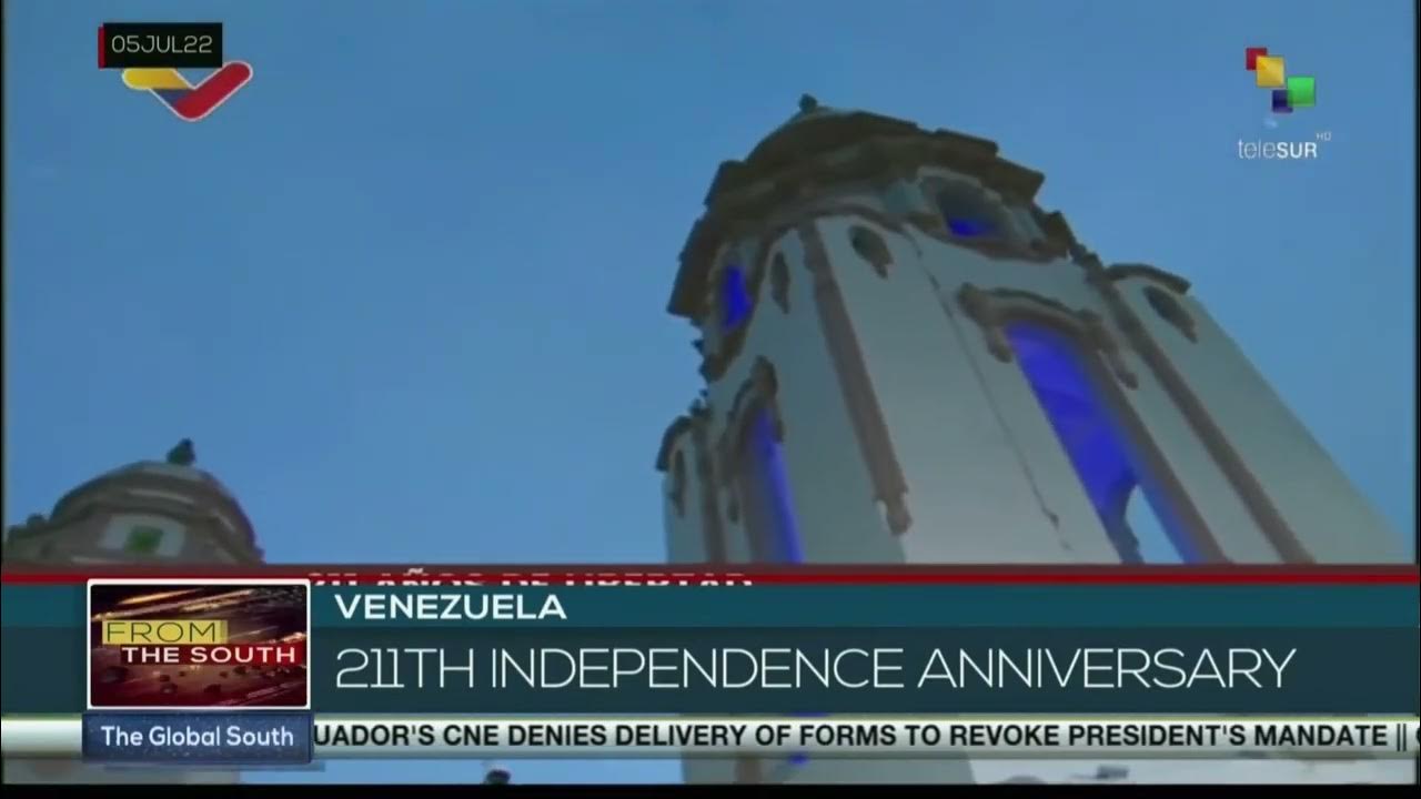 Venezuela celebrates its Independence Day on July 5 - YouTube
