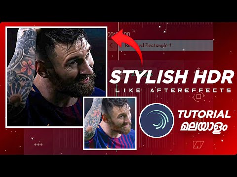 New Trending HDR CC 😻 Alightmotion Tutorial Malayalam