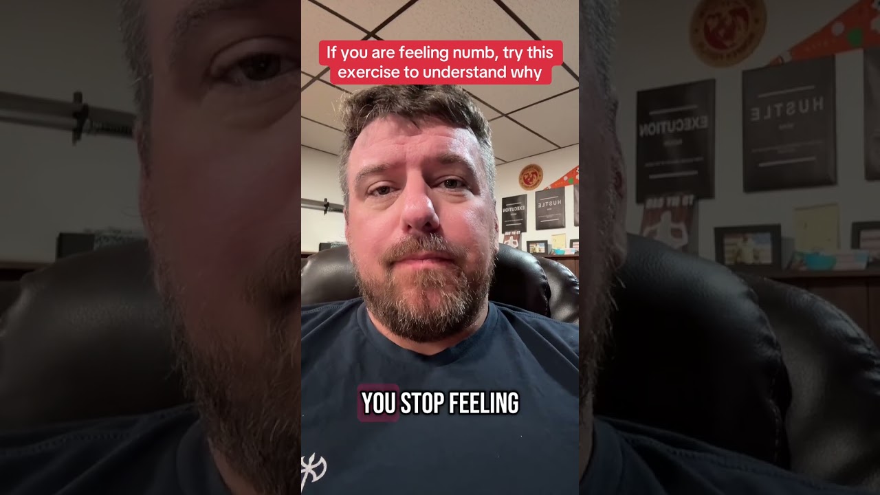 If you’re feeling numb, you’re not broken