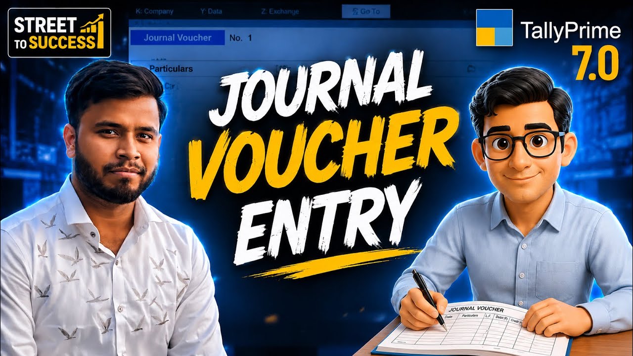 99% Beginners Journal Voucher Me Yahi Galti Karte Hai 😱 | Tally Prime 7.0 | Amit Yadav