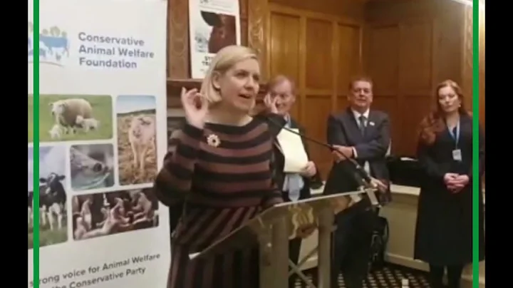 Andrea Jenkyns MP 'World Animal Day' Speech at the Conservative Party Conference