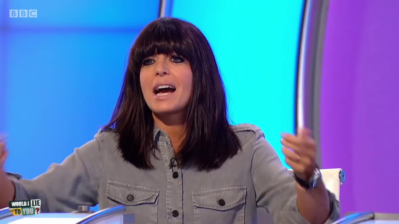 Did Claudia Winkleman get stuck in a baby's cot? - Would I Lie to You ...