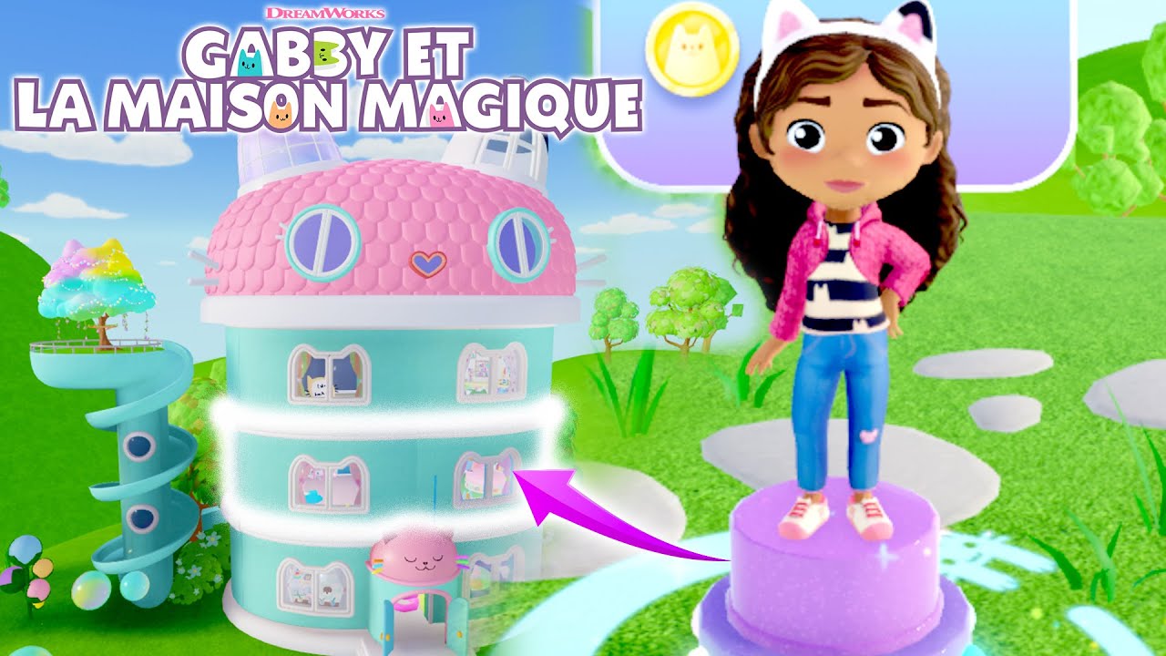Construisons la maison magique de Gabby en MODE TYCOON! | GABBY ET LA MAISON MAGIQUE ROBLOX