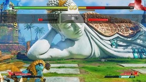 STREET FIGHTER V Oro post stun  combo reset setup,multiple routes