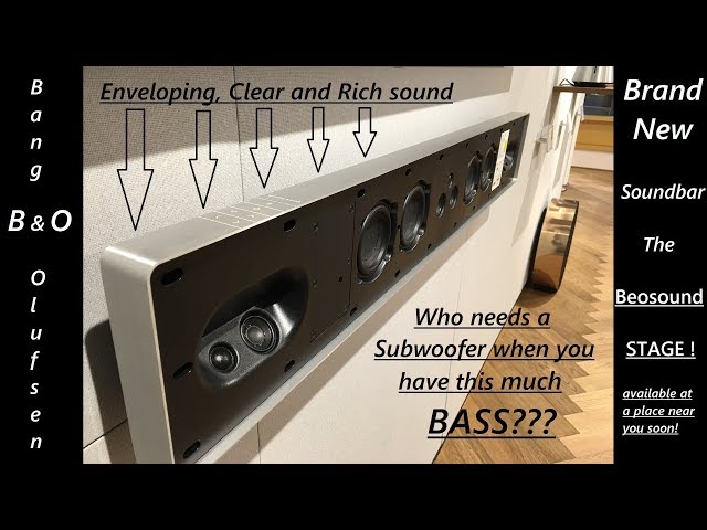 The Brand New B&O Beosound Stage, Unboxing and Sound Test Tease. Dear lord is it GOOD! ReUp