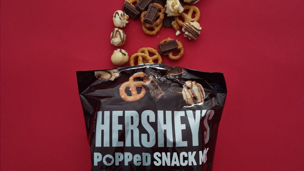 Hershey's USA Popped Snack Mix esnacks.gr YouTube