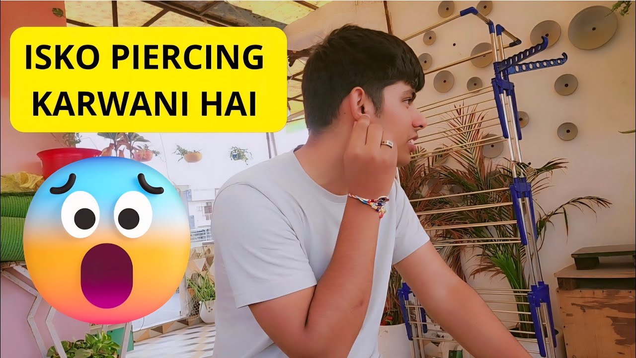 Chinu ko piercing karwani h 🤦‍♀️|| shocking reaction of family😱😱|| Family vlogs