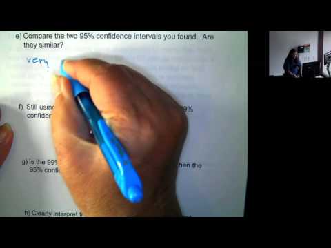 Lock5 Statistics: Bootstrap Confidence Intervals Using Percentiles (Marist Professor Carla Hill)