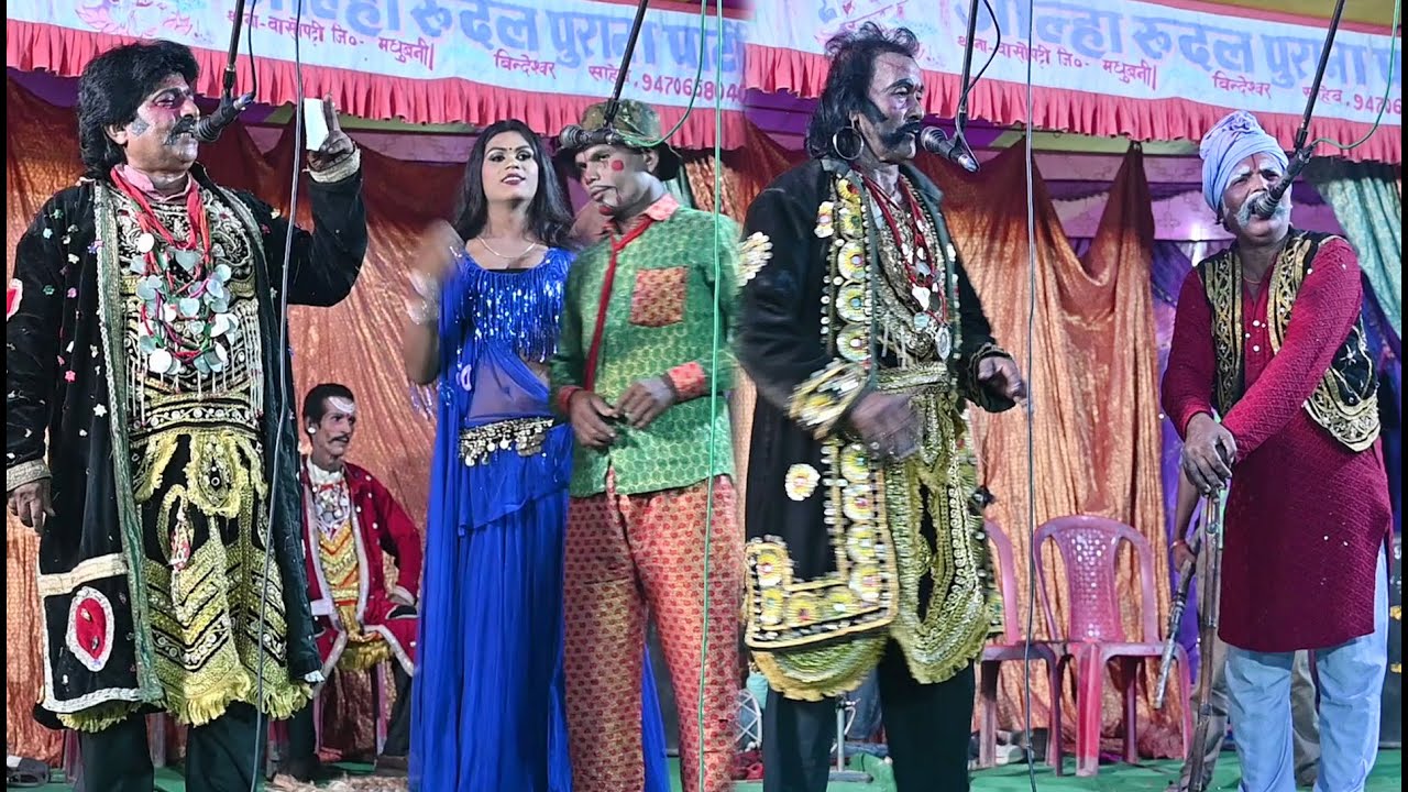 कारीबॉस मैथिली कॉमेडी नाच #संबल की गढ़ लड़ाई भाग-06 #maithili comedy programe