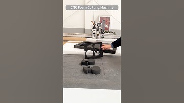 Foam Cutting Machine | CNC Sponge Cutting Machine  #oscillatingknifecuttingmachine