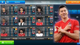 DREAM LEAGUE SOCCER 2019.ONE CLICK DEVELOPMENT PLAYER.UNLOCKED ALL TRANSFERS WITH LEGENDARY PLAYERS