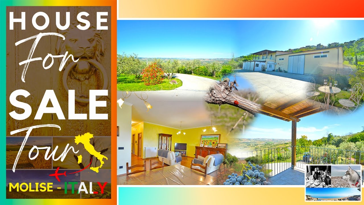 Винодельня мечты продаётся в Италии | Живите и работайте в вилле с виноградником на берегу моря