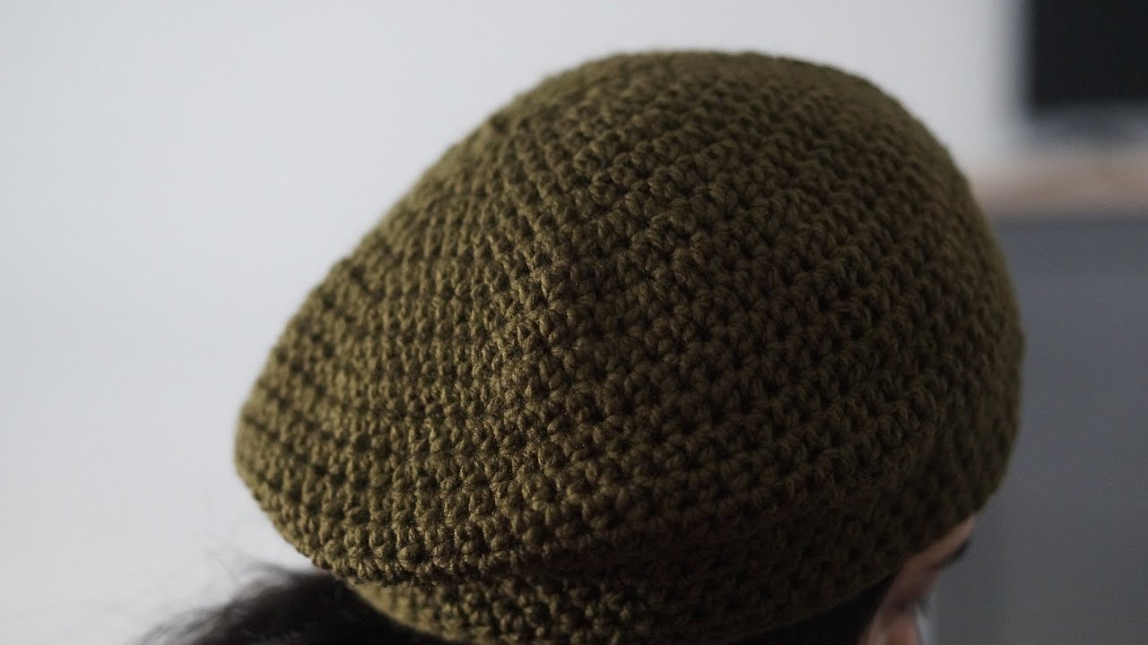 Как связать крючком берет быстро и легко