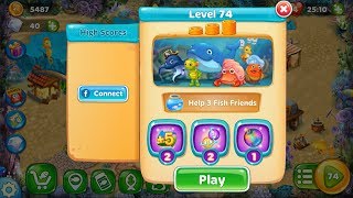 Reef Rescue Level 74 HD 1080p