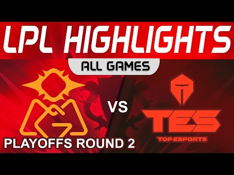 OMG vs TES Highlights ALL GAMES LPL Spring Playoffs 2023 Oh My God vs Top Esports by Onivia