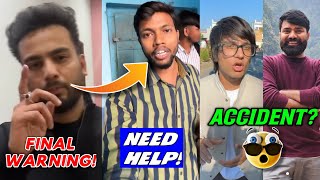 Elvish Yadav Final WARNING⚠️ Manoj Dey Need HELP? Sourav Joshi Car ACCIDENT! Youtube Wale Baba|