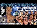 LIVE!  Lio Rush Cyber Autograph Signing (Paul Bearer Holiday Headlocks Toy Drive)