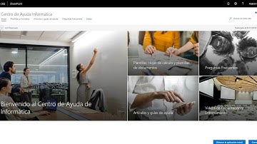 Nueva plantillas de páginas en sitio de comunicación SharePoint Online y Office 365