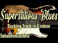 Superstitious Blues Backing Track in G minor