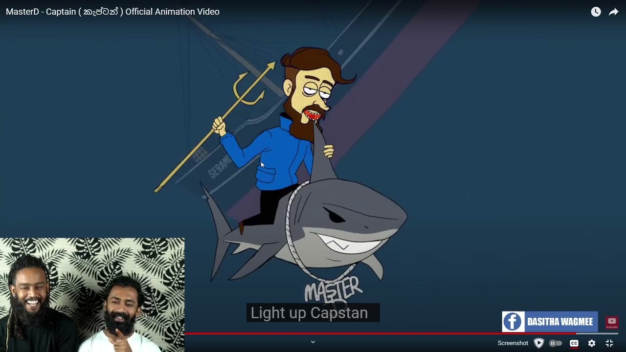 MasterD - Captain ( කැප්ටන් )  ( Momo & Wagmee Reaction )