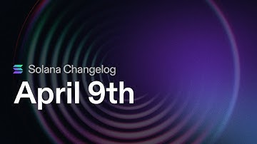 Solana Changelog Apr 9 - Flare and GetEpochStake
