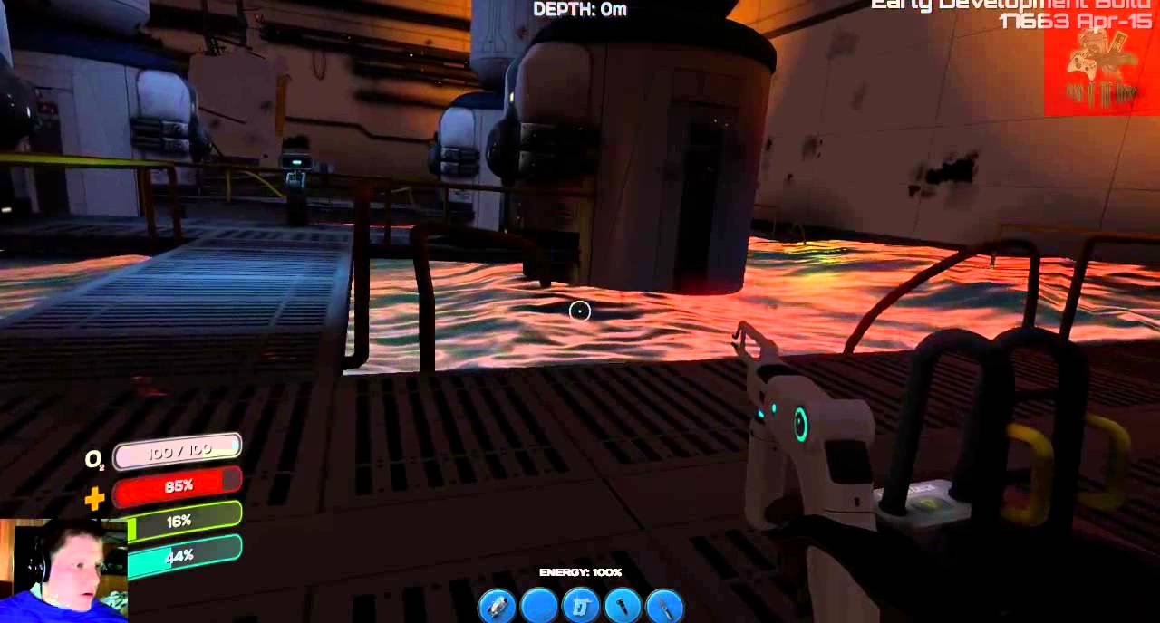 Subnautica Inside SS Aurora Repairing Aurora YouTube