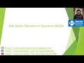 Bulk Delete Operation in Dataverse/MSCRM