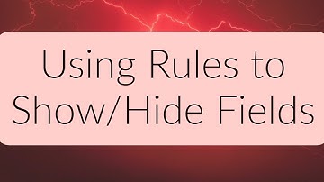 AEM Forms Tutorial - Using Rules to Show/Hide Fields on an Adaptive Form