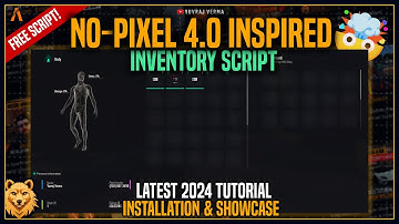 [QBCore] No-Pixel 4.0 Inspired Inventory Script | FiveM Inventory | Free QBCore Framework Script