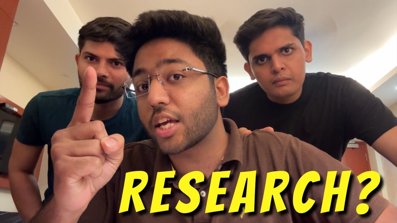 Research Chal Rahi Hai 🔥 - Not an Educational Video
