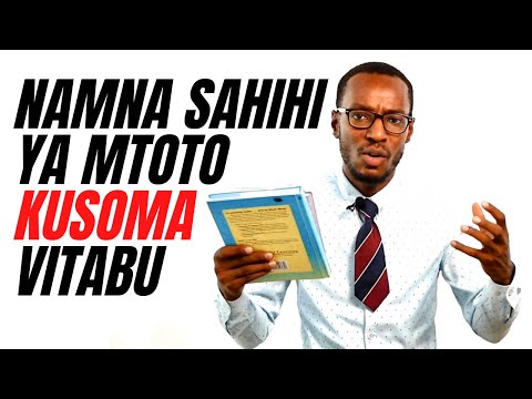 Video: Jinsi Ya Kumtia Mtoto Upendo Wa Vitabu