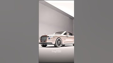 Made this RollsRoyce in Unreal Engine Real or CGI #UnrealEngine #3DRender #CarEdit #CGI #Shorts #UE5