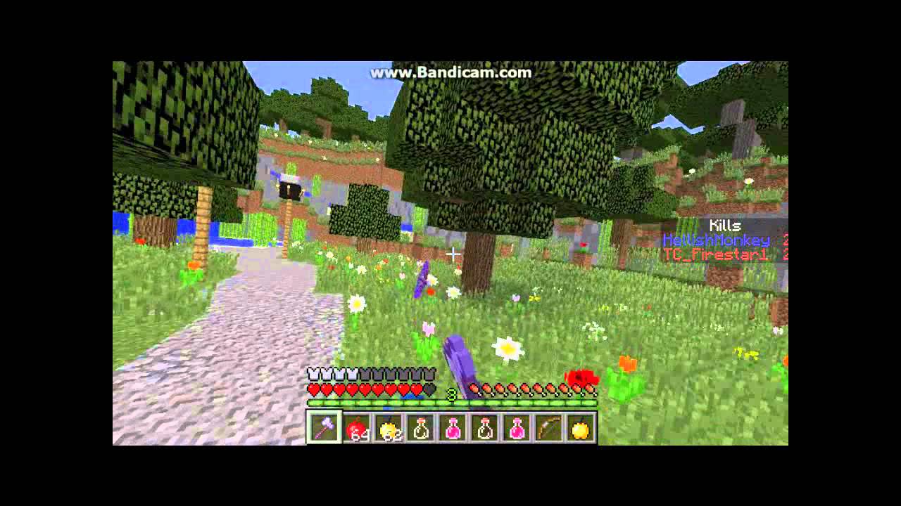 A random Minecraft PvP map moment with TC, HellishMonkey, and PS2freak PART 7