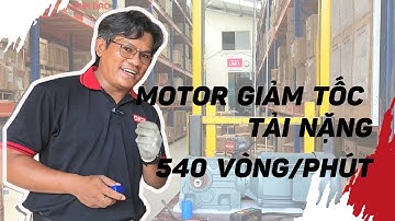 Motor giảm tốc tải nặng K37 bánh răng côn chạy 540 vòng/phút
