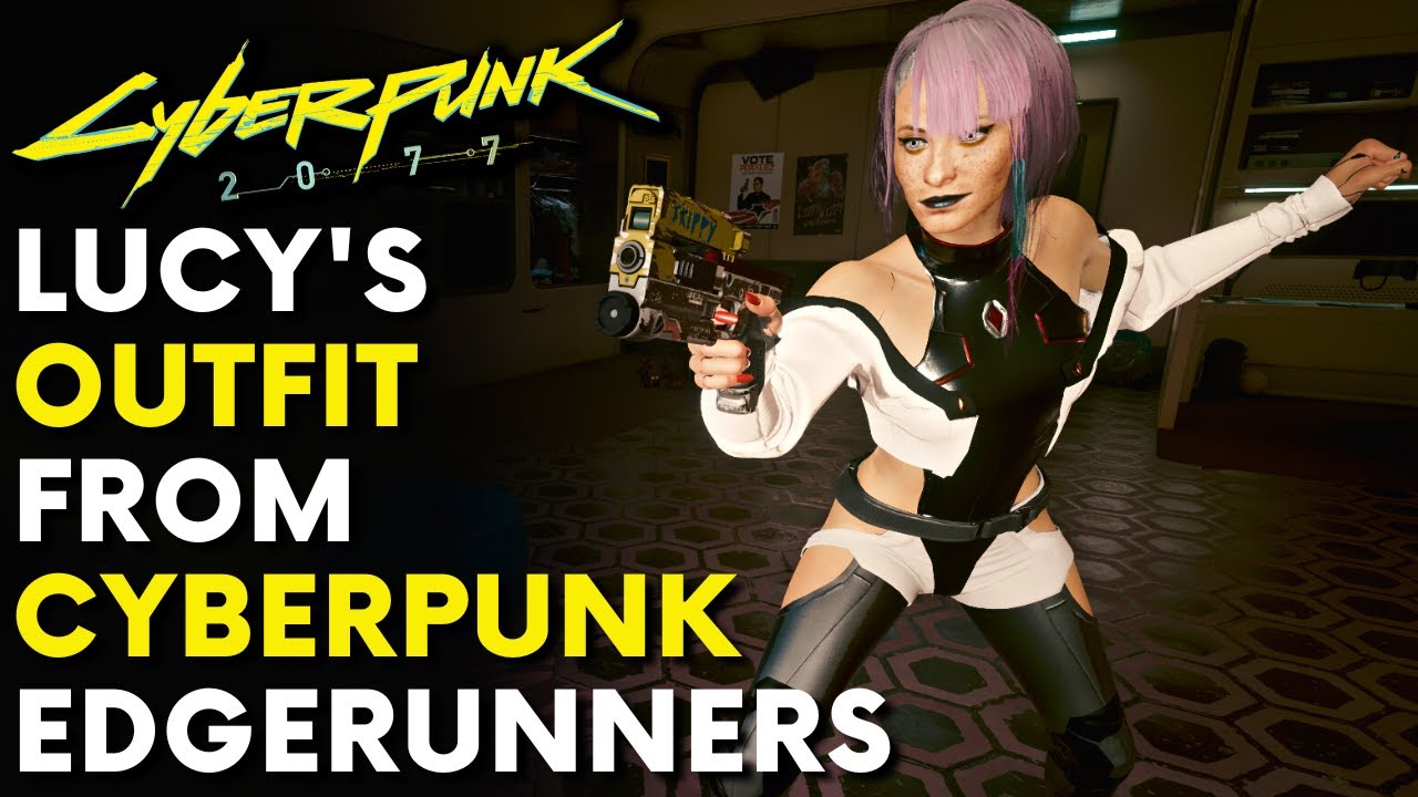 Cyberpunk 2077 Lucy's Outfit From Cyberpunk Edgerunners! Lucy's