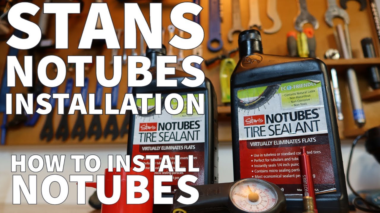 NoTubes Installation How to Install Stans NOTUBES Tubeless Conversion