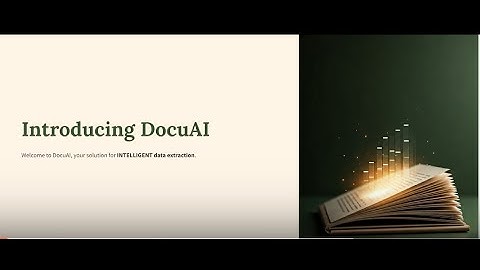 DocuAI Product WalkThrough