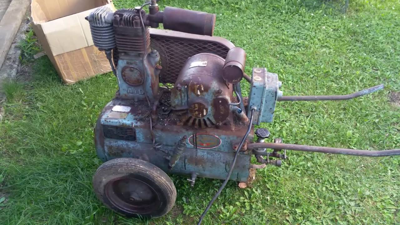 AID Air Compressor 1967 YouTube