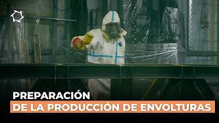 «AERONOVA» prepara el equipamiento para la fabricación de envolturas de dirigibles