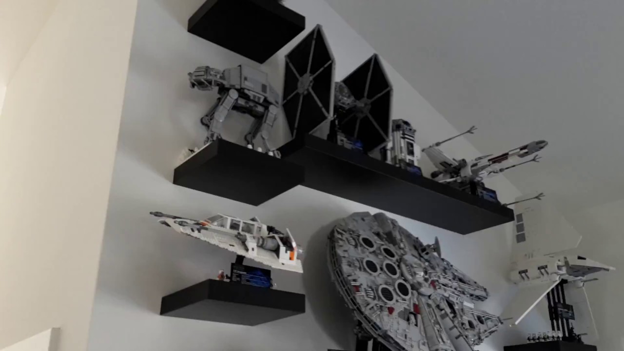 millennium falcon lego set mount