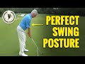 TIPS FOR PERFECT GOLF SWING SETUP AND POSTURE