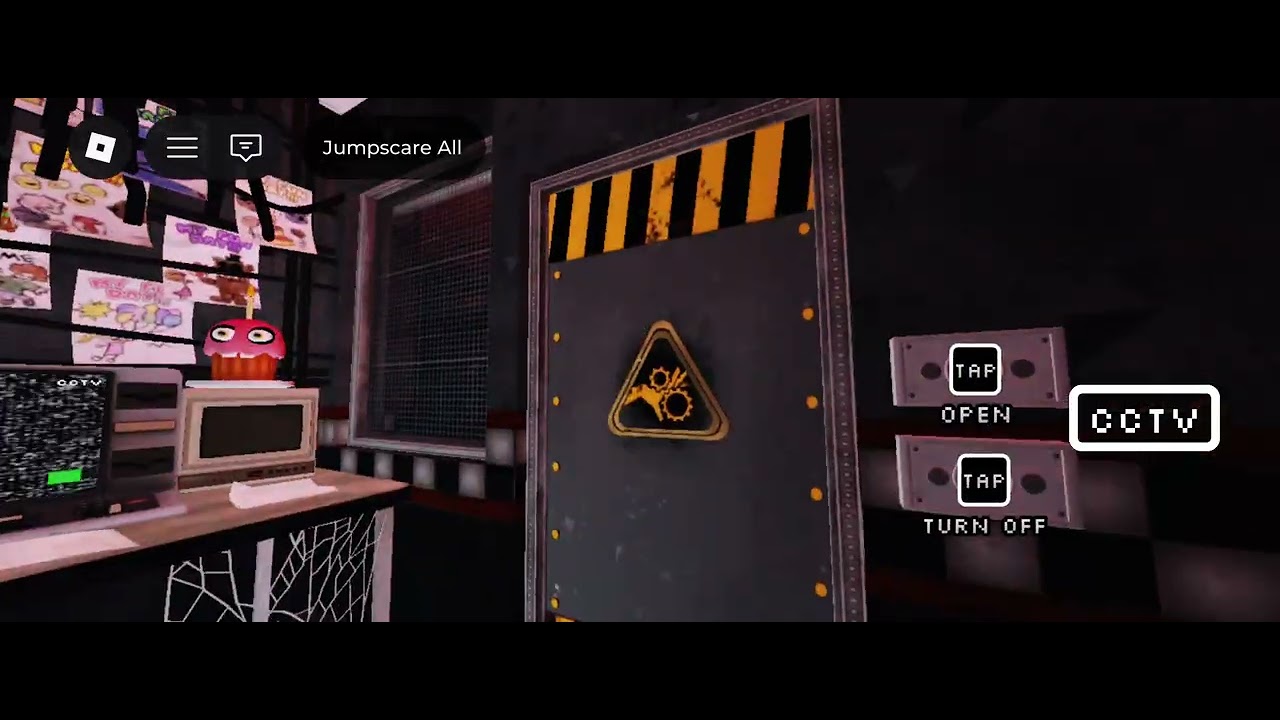 Playing fnaf on roblox part 2