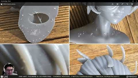 2B from NieR Automata #3: Shoes & Clothes - Fan Art sculpting with ZBrush