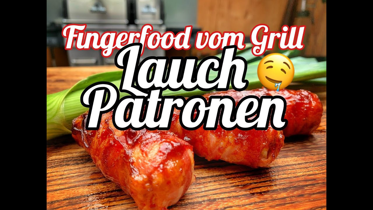 Lauch Patronen - Fingerfood vom Grill - Westmünsterland BBQ