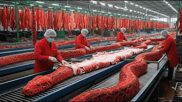 Inside the Snake Skin Factory: From Snake Skin to Luxury Handbags (The Whole Process)