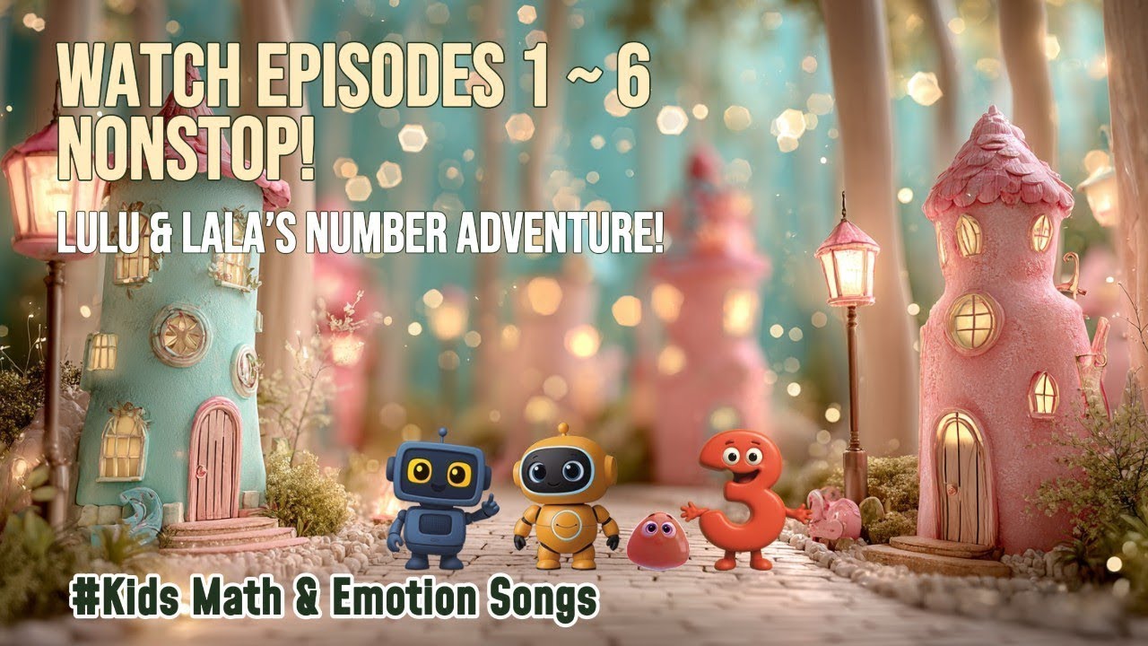 [Compilation] Lulu & Lala’s Number Adventure Ep01~Ep06 🎬 | Kids Math ...