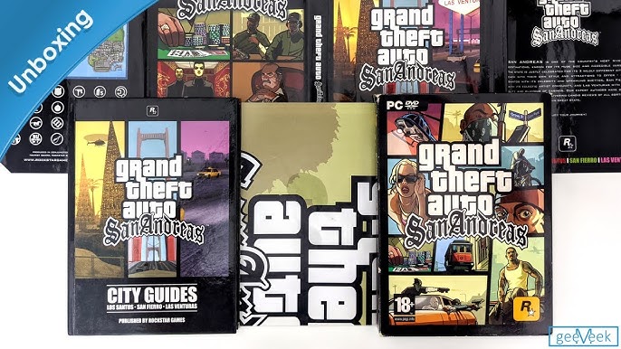 Grand Theft Auto: San Andreas - PC (First Edition) - Unboxing